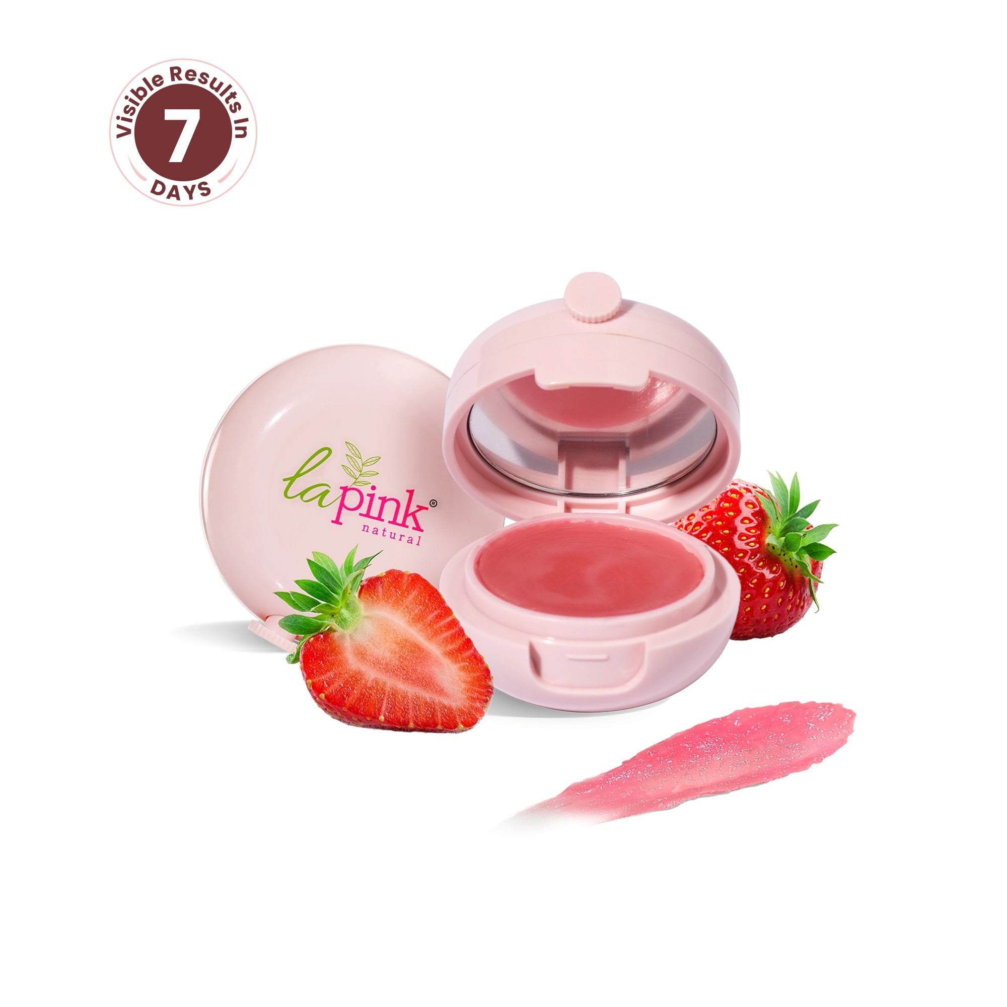 Strawberry Lip Balm for Soft, Pink &amp; Hydrated Lips