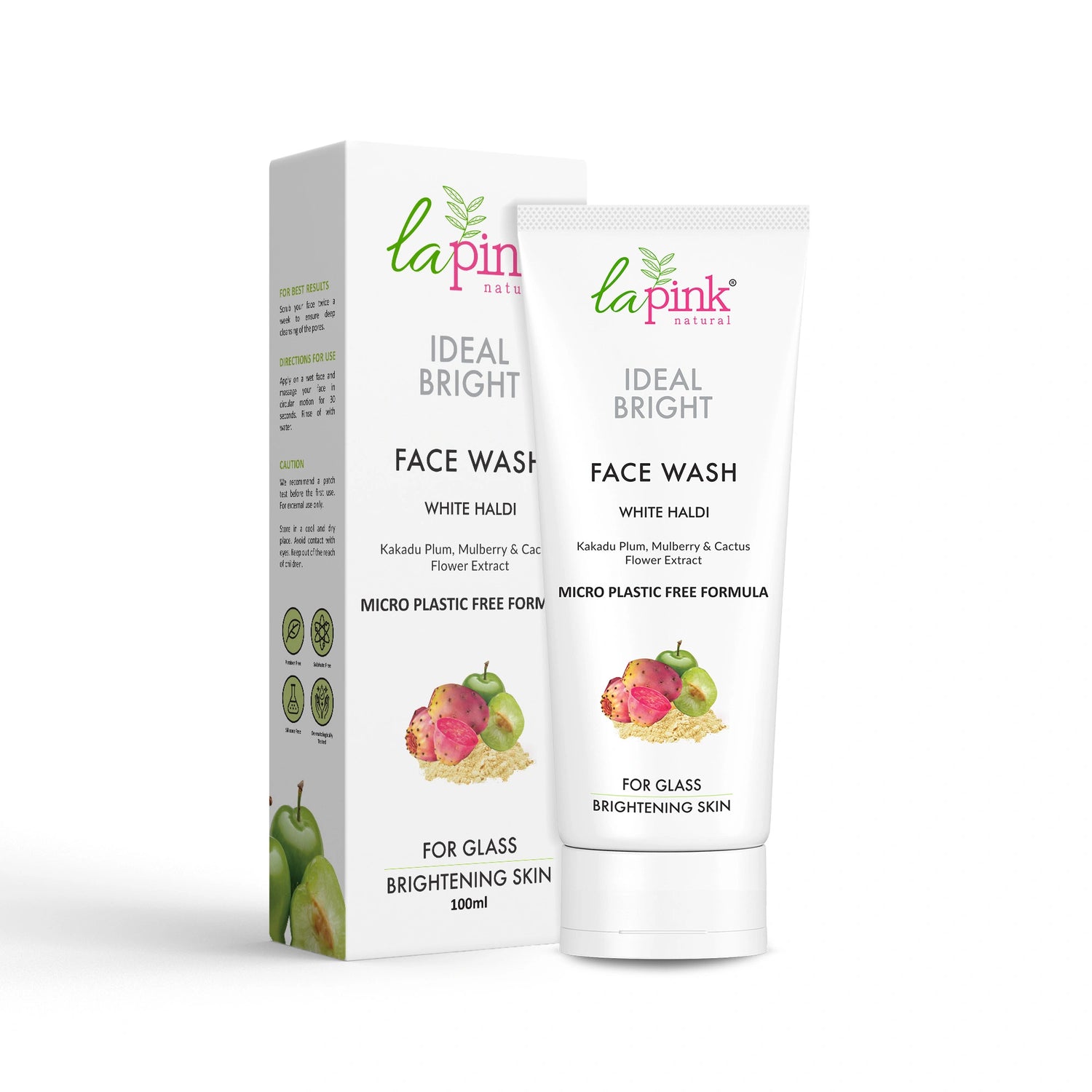 Ideal Bright Soap Free Face Wash For Brightened Glass Skin