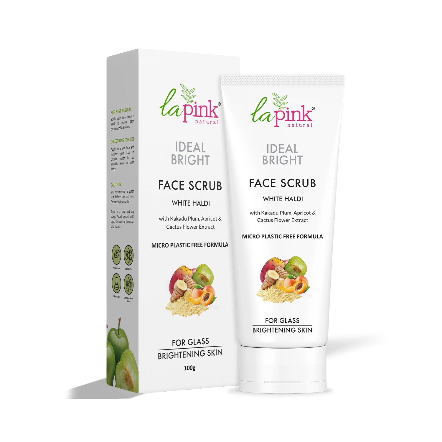 Tan removal Ideal Bright Face Scrub for Glass Like Skin