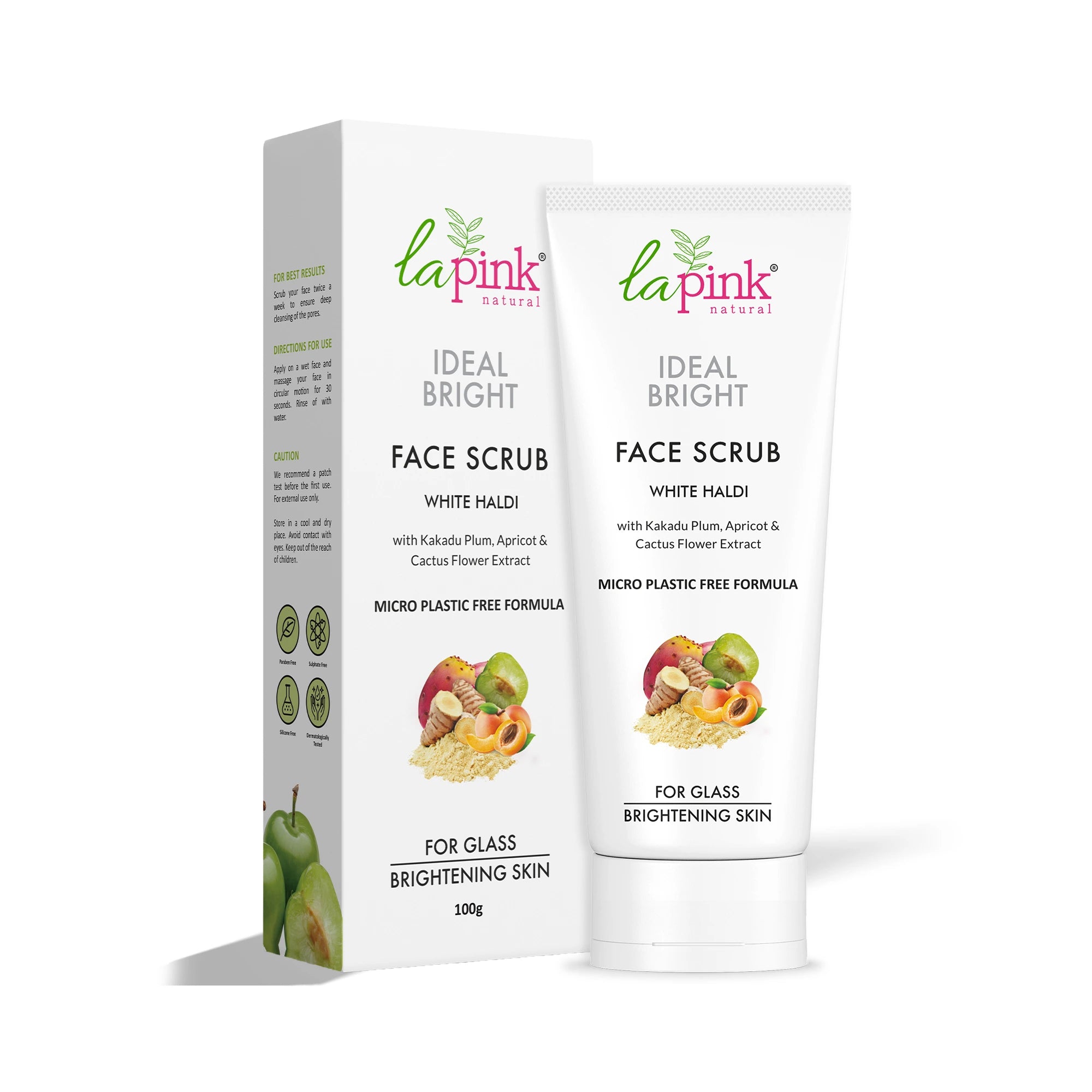 Tan removal Ideal Bright Face Scrub for Glass Like Skin