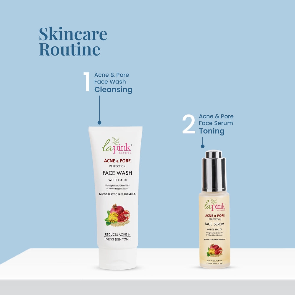 Ultimate Solution for Clear, Poreless Skin - La Pink Acne &amp; Pore Face Wash