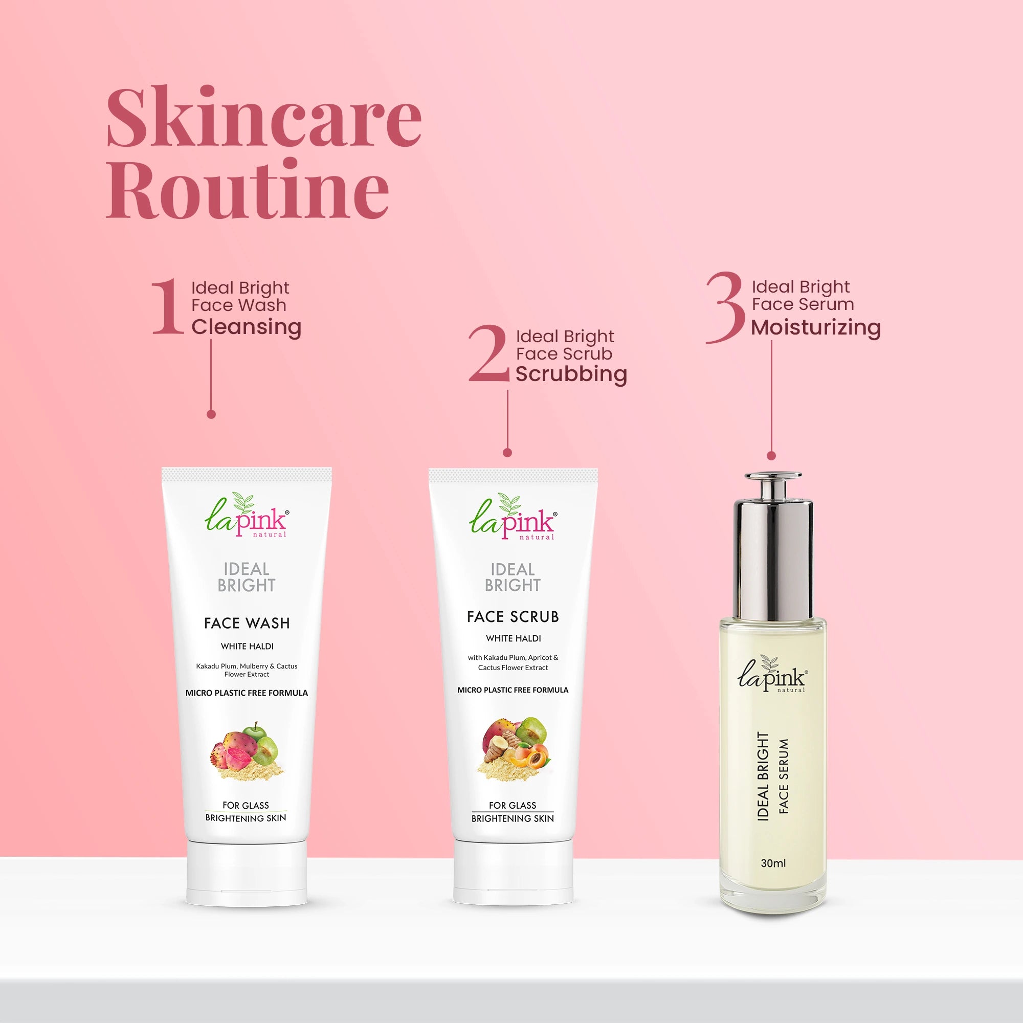 Tan removal Ideal Bright Face Scrub for Glass Like Skin