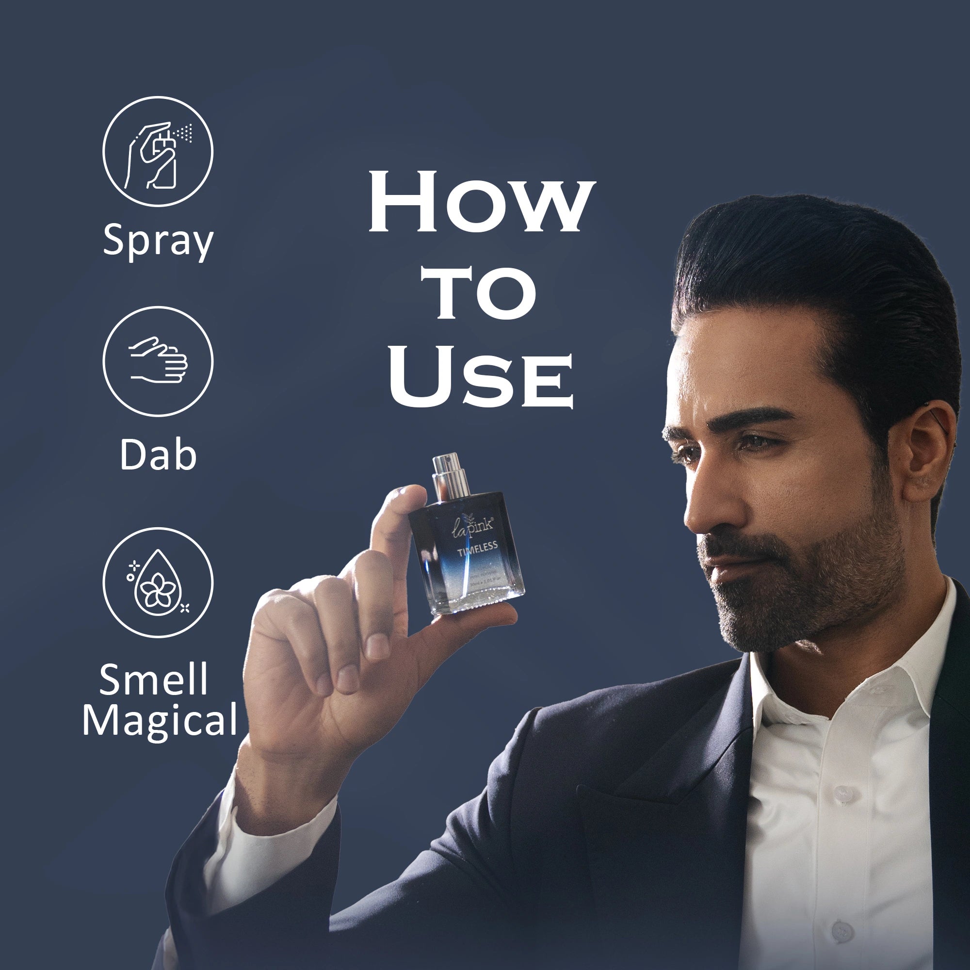 Timeless French Luxury Pure Perfume for Men - 30ml