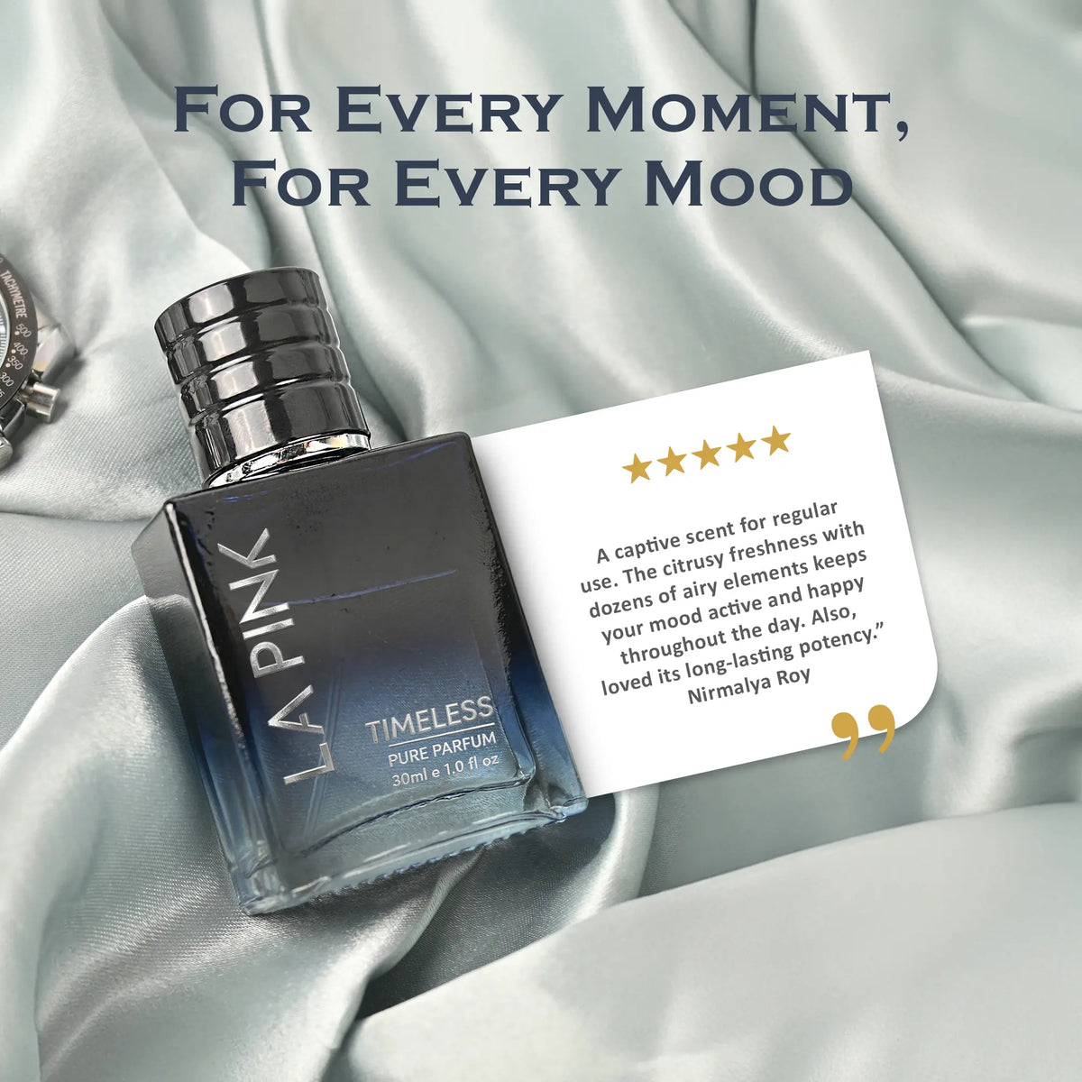 Timeless French Luxury Pure Perfume for Men - 30ml (Special Offer)
